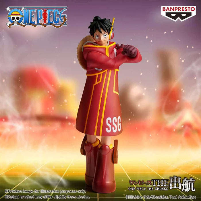 FIGURINE ONE PIECE - MONKEY D. LUFFY THE SHUKKO EGG HEAD VER. - BANPRESTO Flo'Kaze