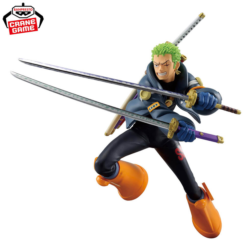 FIGURINE ONE PIECE - RORONOA ZORO BATTLE RECORD COLLECTION EGG HEAD VER. - BANPRESTO Flo'Kaze