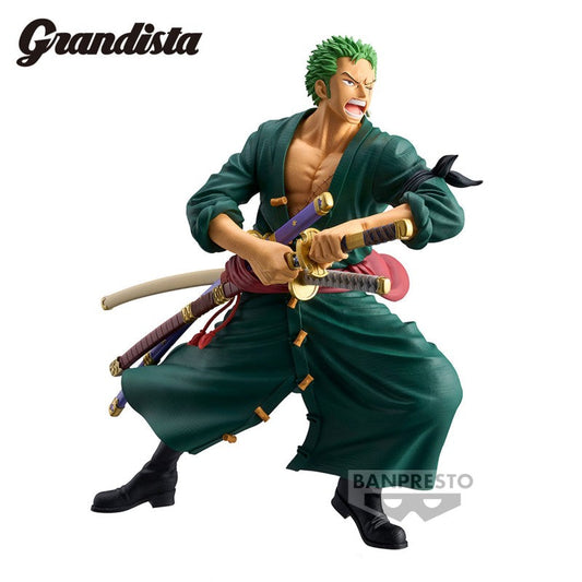 FIGURINE ONE PIECE - RORONOA ZORO GRANDISTA - BANPRESTO Flo'Kaze