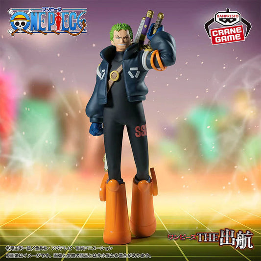 FIGURINE ONE PIECE - RORONOA ZORO THE SHUKKO EGG HEAD VER. - BANPRESTO Flo'Kaze