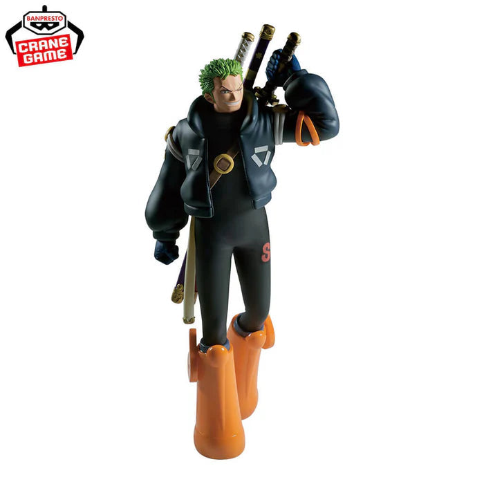 FIGURINE ONE PIECE - RORONOA ZORO THE SHUKKO EGG HEAD VER. - BANPRESTO Flo'Kaze