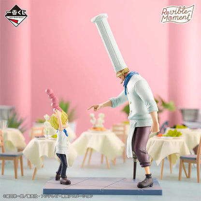 FIGURINE ONE PIECE - SANJI & ZEFF ROAD TO DAWN REVIBLE MOMENT LOT D - ICHIBAN KUJI Flo'Kaze