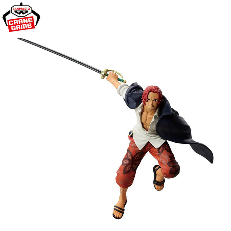 FIGURINE ONE PIECE - SHANKS BATTLE RECORD COLLECTION - BANPRESTO Flo'Kaze