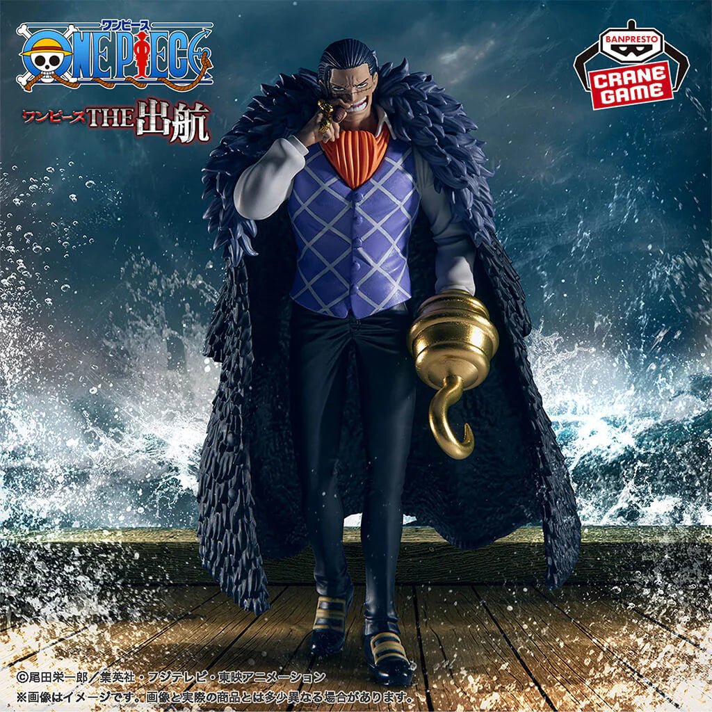 FIGURINE ONE PIECE - SIR CROCODILE THE SHUKKO - BANPRESTO Flo'Kaze