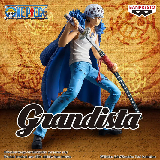 FIGURINE ONE PIECE - TRAFALGAR LAW GRANDISTA - BANPRESTO Flo'Kaze