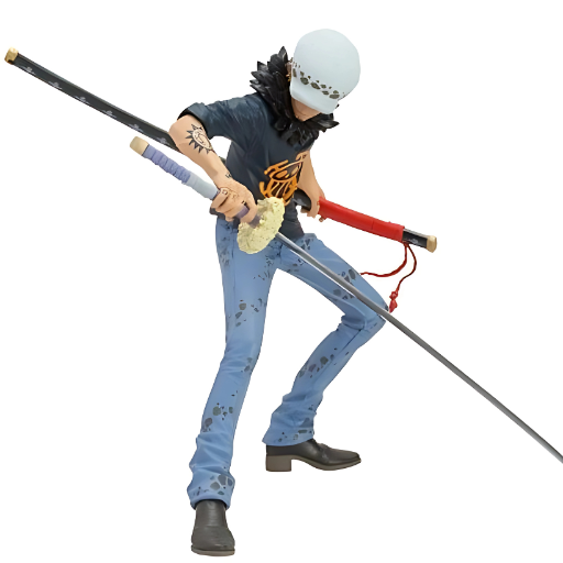 FIGURINE ONE PIECE - TRAFALGAR LAW SCULTURES ZOUKEIOU CHOJHO KESSEN VOL.6 - BANPRESTO Flo'Kaze