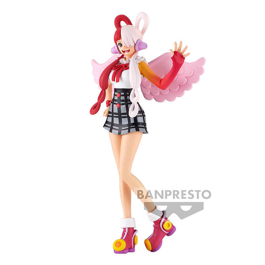 FIGURINE ONE PIECE - UTA DXF THE GRANDLINE SERIES FILM RED - BANPRESTO - Flo'Kaze