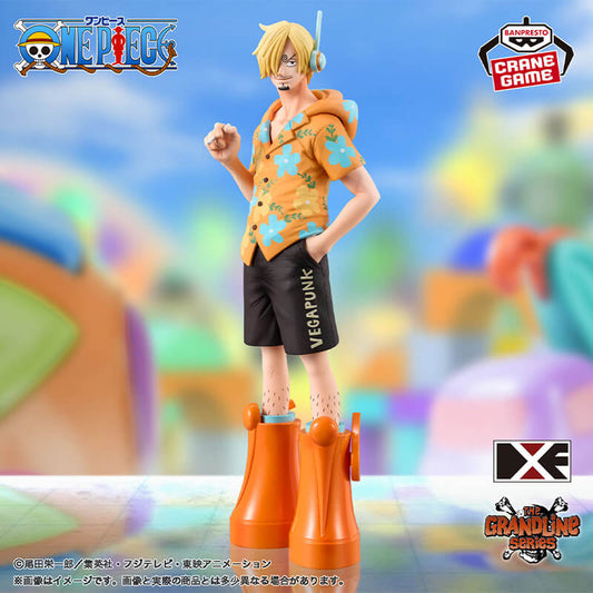 FIGURINE ONE PIECE - VINSMOKE SANJI DXF THE GRANDLINE SERIES EGG HEAD VER. - BANPRESTO Flo'Kaze