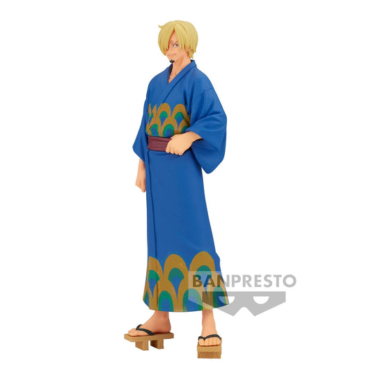 FIGURINE ONE PIECE - VINSMOKE SANJI THE GRANDLINE SERIES WANO KUNI YUKATA - BANPRESTO - Flo'Kaze