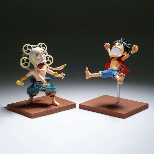 FIGURINE ONE PIECE - WCF MONKEY D. LUFFY & ENER LOG STORIES - BANPRESTO Flo'Kaze