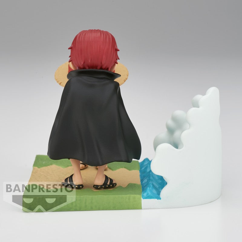 FIGURINE ONE PIECE - WCF SHANKS & MONKEY D. LUFFY LOG STORIES - BANPRESTO Flo'Kaze