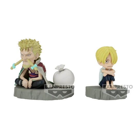 FIGURINE ONE PIECE - WCF VINSMOKE SANJI & ZEFF LOG STORIES VOL.1 - BANPRESTO Flo'Kaze
