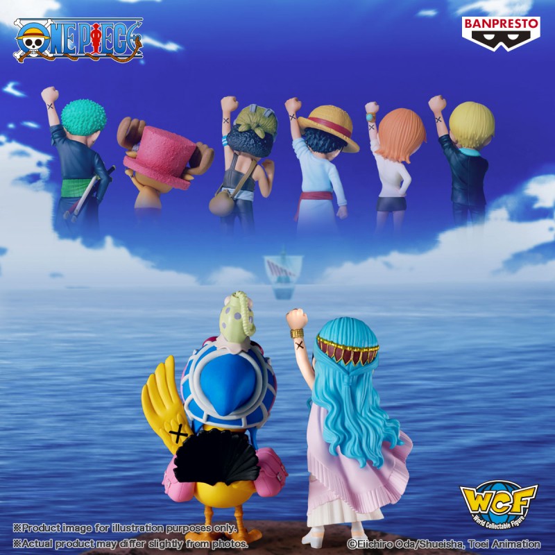FIGURINE ONE PIECE - WCF VIVI & KAROO LOG STORIES - BANPRESTO Flo'Kaze
