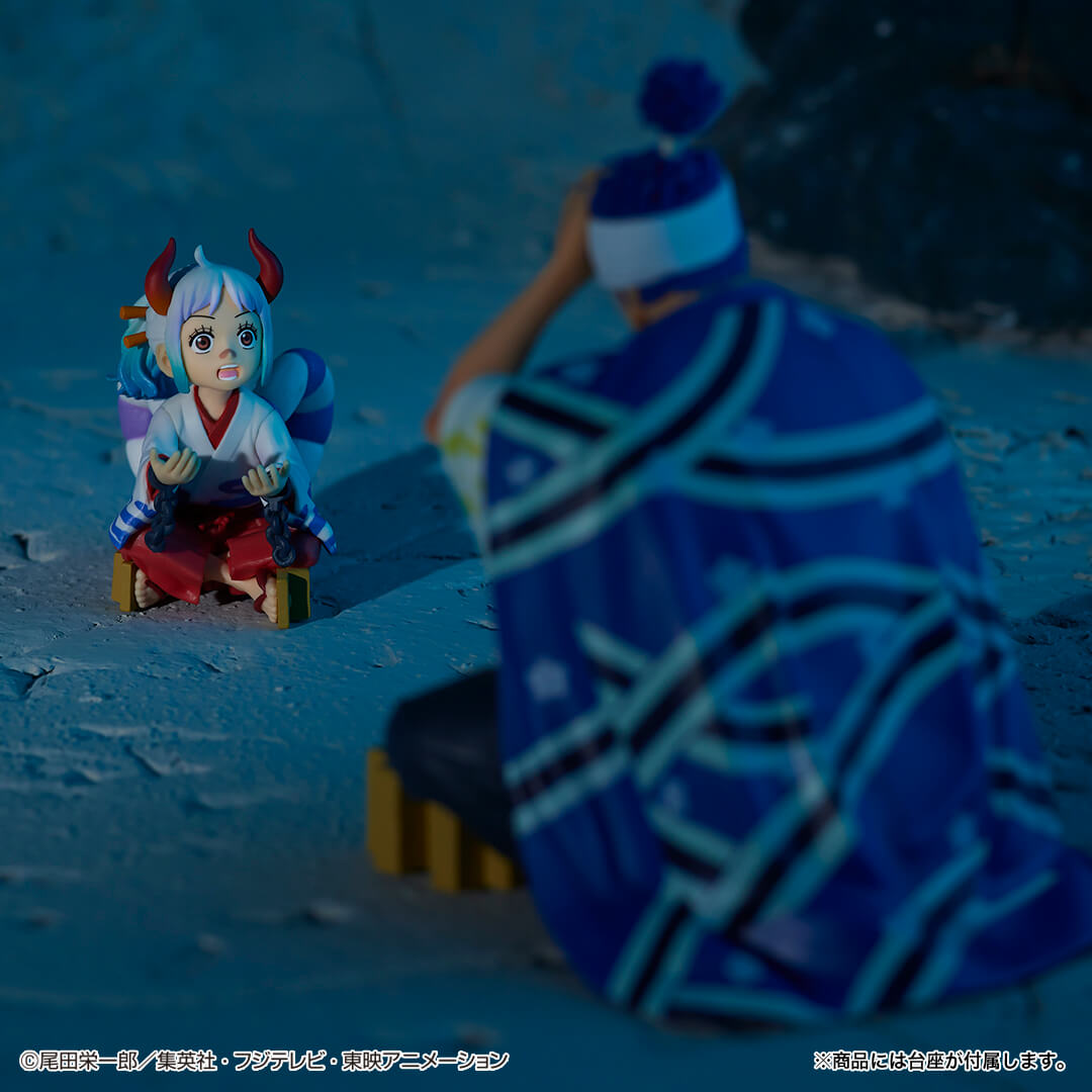 FIGURINE ONE PIECE - YAMATO & SHIMOTSUKI USHIMARU REVIBLE MOMENT LOT D - ICHIBAN KUJI Flo'Kaze