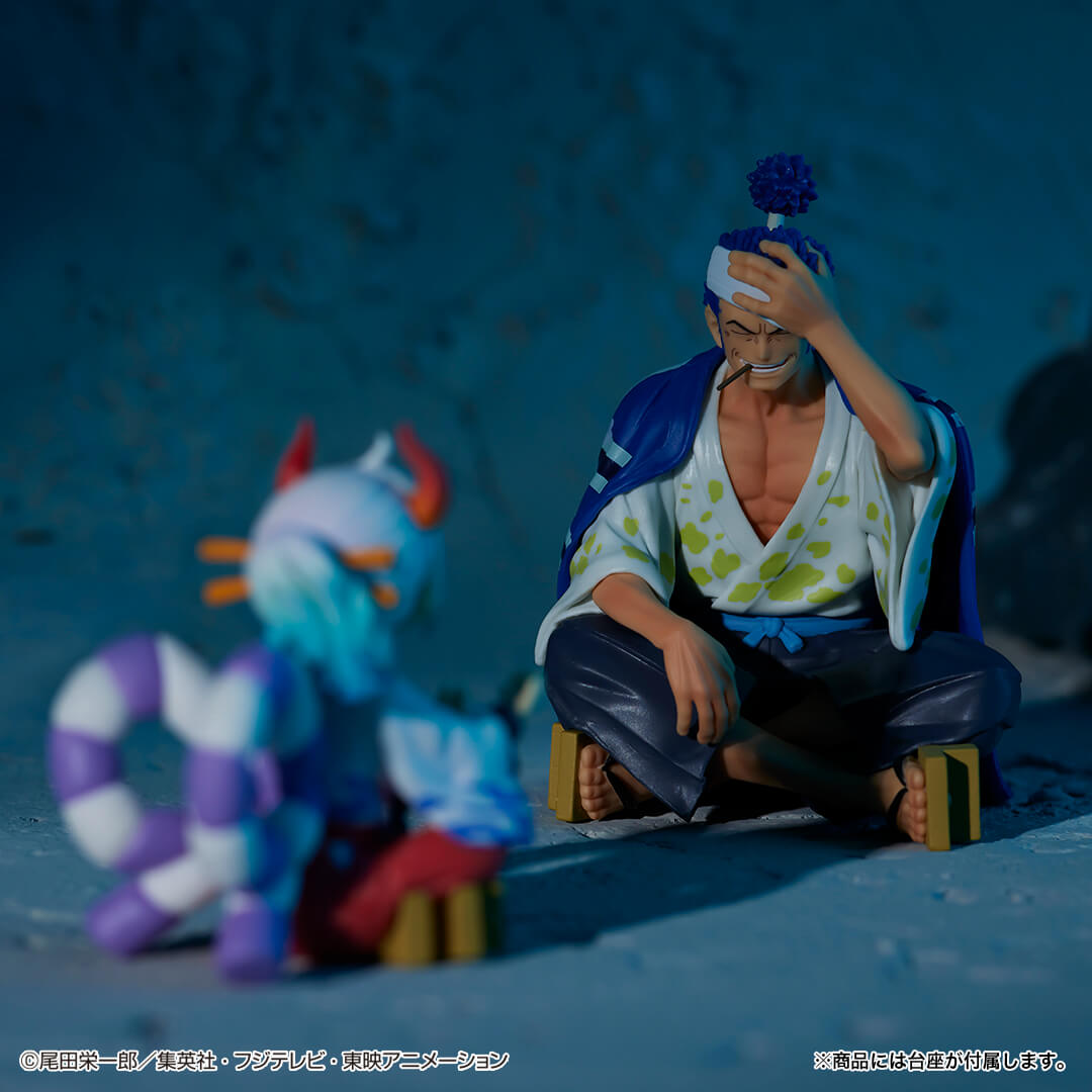 FIGURINE ONE PIECE - YAMATO & SHIMOTSUKI USHIMARU REVIBLE MOMENT LOT D - ICHIBAN KUJI Flo'Kaze