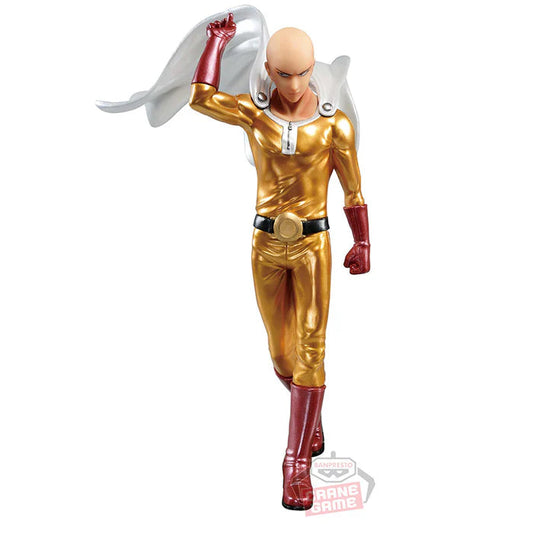 FIGURINE ONE PUNCH MAN - SAITAMA DXF METALIC VER. - BANPRESTO Flo'Kaze