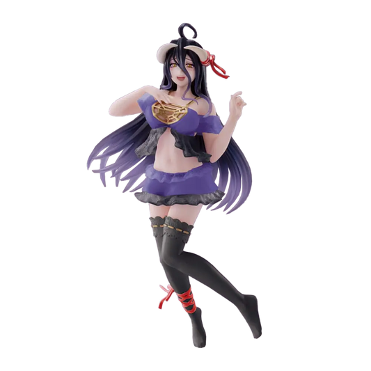 FIGURINE OVERLORD - ALBEDO COREFUL PURPLE NIGHTWEAR VER. RENEWAL - TAITO Flo'Kaze