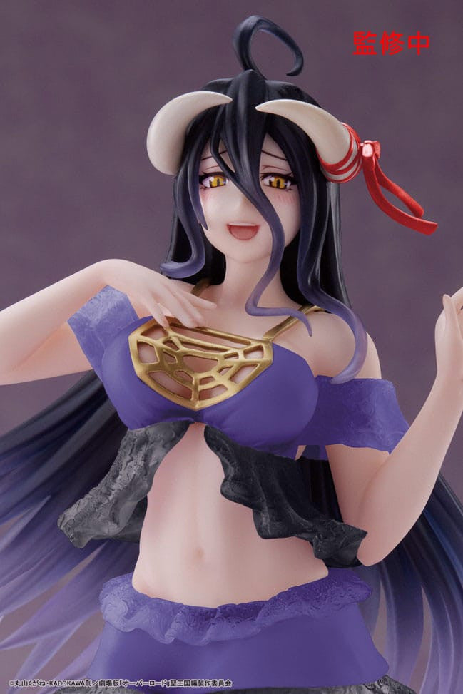 FIGURINE OVERLORD - ALBEDO COREFUL PURPLE NIGHTWEAR VER. RENEWAL - TAITO Flo'Kaze