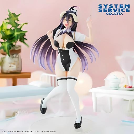 FIGURINE OVERLORD - ALBEDO VIVIT NURSE VER. - SYSTEM SERVICE Flo'Kaze