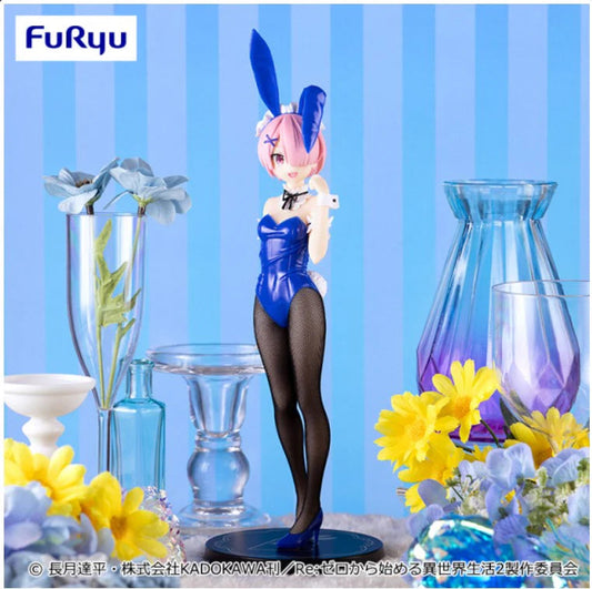 FIGURINE RE:ZERO - RAM BICUTE BUNNIES BLUE VER. - FURYU Flo'Kaze