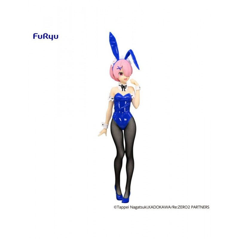 FIGURINE RE:ZERO - RAM BICUTE BUNNIES BLUE VER. - FURYU Flo'Kaze