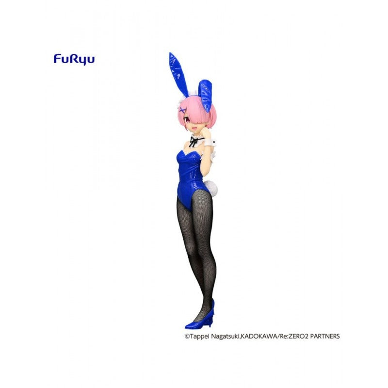 FIGURINE RE:ZERO - RAM BICUTE BUNNIES BLUE VER. - FURYU Flo'Kaze