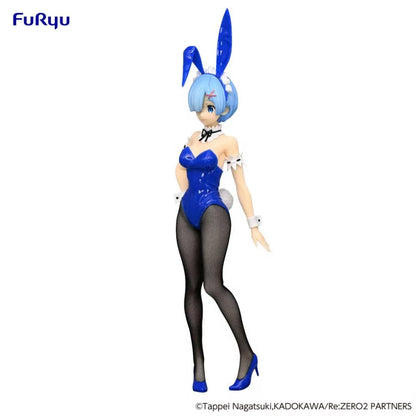 FIGURINE RE:ZERO - REM BICUTE BUNNIES BLUE VER. - FURYU Flo'Kaze