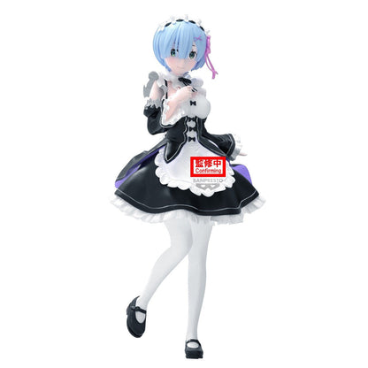 FIGURINE RE:ZERO - REM GLITTER & GLAMOURS MAID VER. - BANPRESTO Flo'Kaze