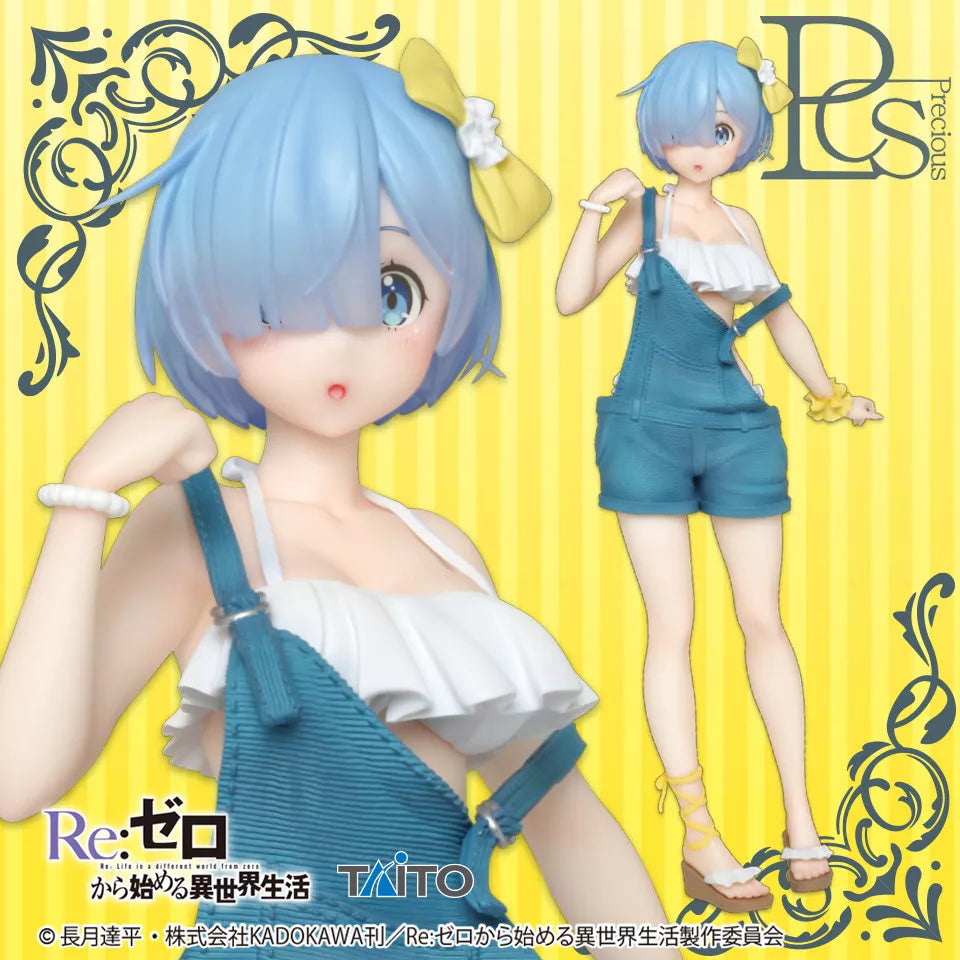 FIGURINE RE:ZERO REM PRECIOUS FIGURE OVERALLS SWIMSUIT VER. - TAITO Flo'Kaze