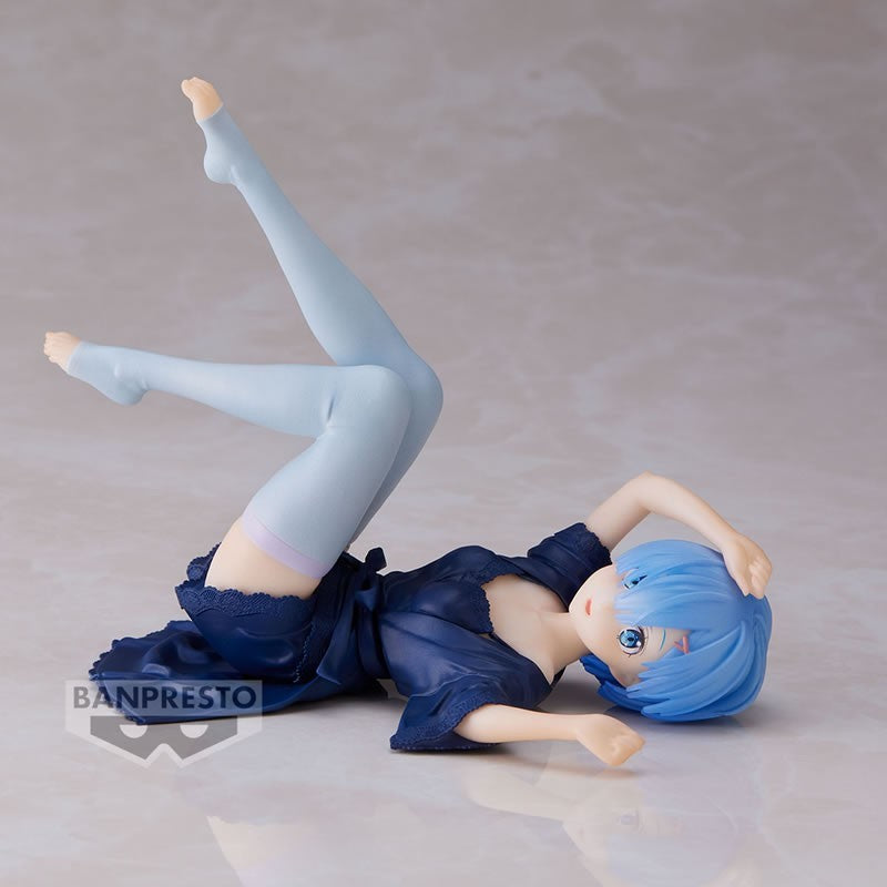 FIGURINE RE:ZERO - REM RELAX TIME DRESSING GOWN - BANPRESTO Flo'Kaze