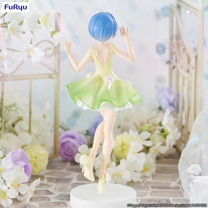 FIGURINE RE:ZERO - REM TRIO-TRY-IT FLOWER DRESS - FURYU Flo'Kaze