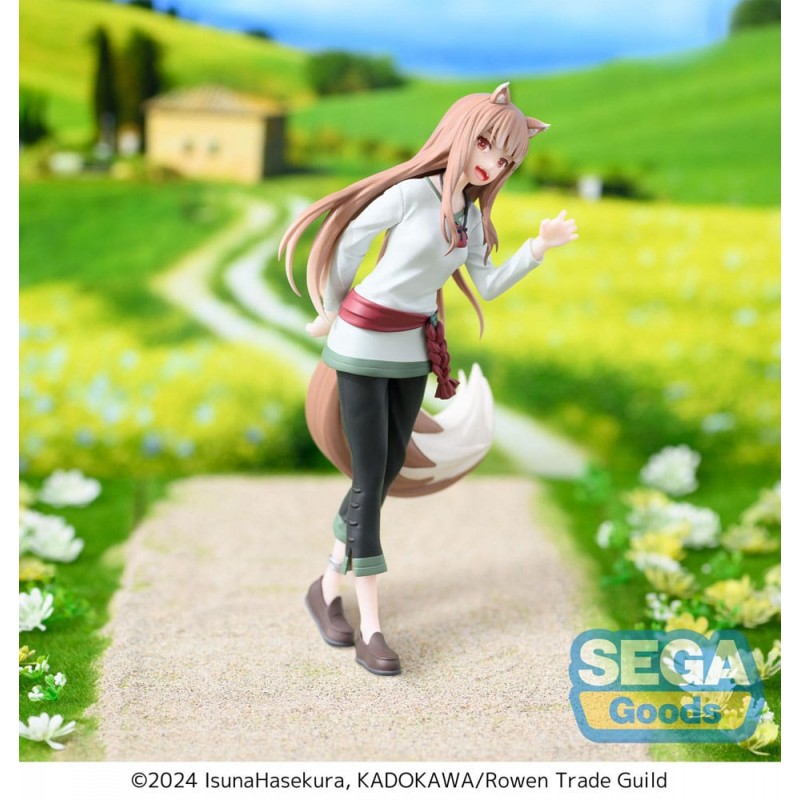 FIGURINE SPICE AND WOLF - HOLO DESKTOP X DECORATE COLLECTIONS - SEGA Flo'Kaze