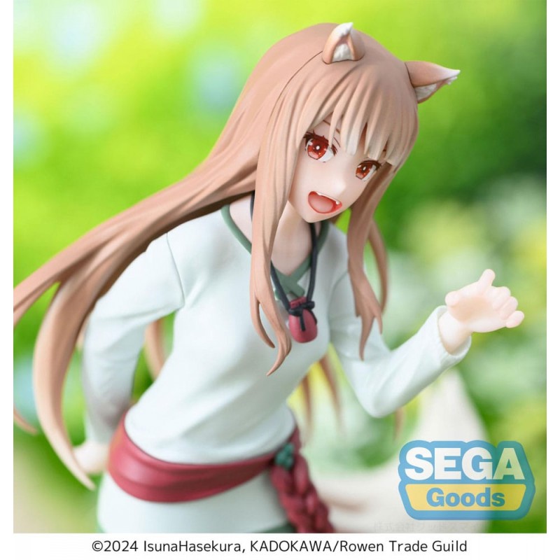 FIGURINE SPICE AND WOLF - HOLO DESKTOP X DECORATE COLLECTIONS - SEGA Flo'Kaze