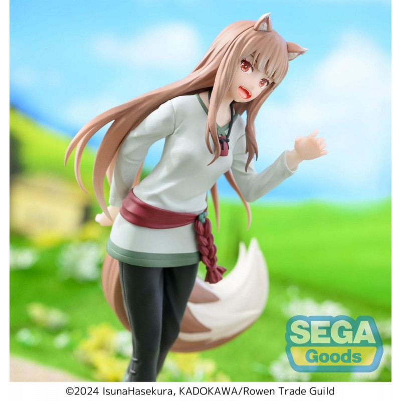 FIGURINE SPICE AND WOLF - HOLO DESKTOP X DECORATE COLLECTIONS - SEGA Flo'Kaze