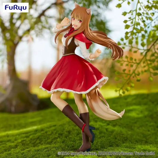 FIGURINE SPICE AND WOLF - HOLO TRIO-TRY-IT LITTLE RED RIDING HOOD VER. - FURYU Flo'Kaze
