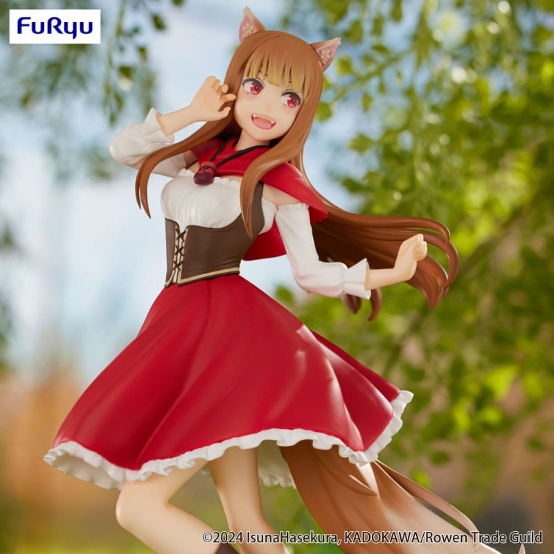 FIGURINE SPICE AND WOLF - HOLO TRIO-TRY-IT LITTLE RED RIDING HOOD VER. - FURYU Flo'Kaze