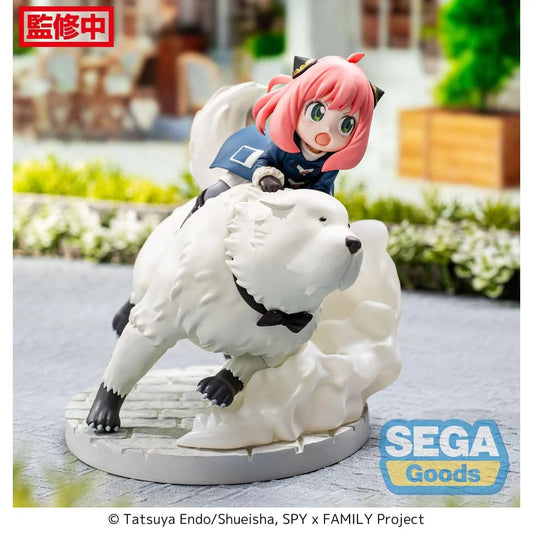 FIGURINE SPYXFAMILY - ANYA & BOND LUMINASTA MISSION EXTEND - SEGA Flo'Kaze