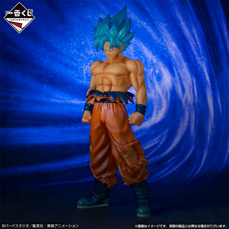 FIGURINE SUPER DRAGON BALL HEROES - SON GOKU SUPER SAIYAN BLUE LOT B - ICHIBAN KUJI Flo'Kaze