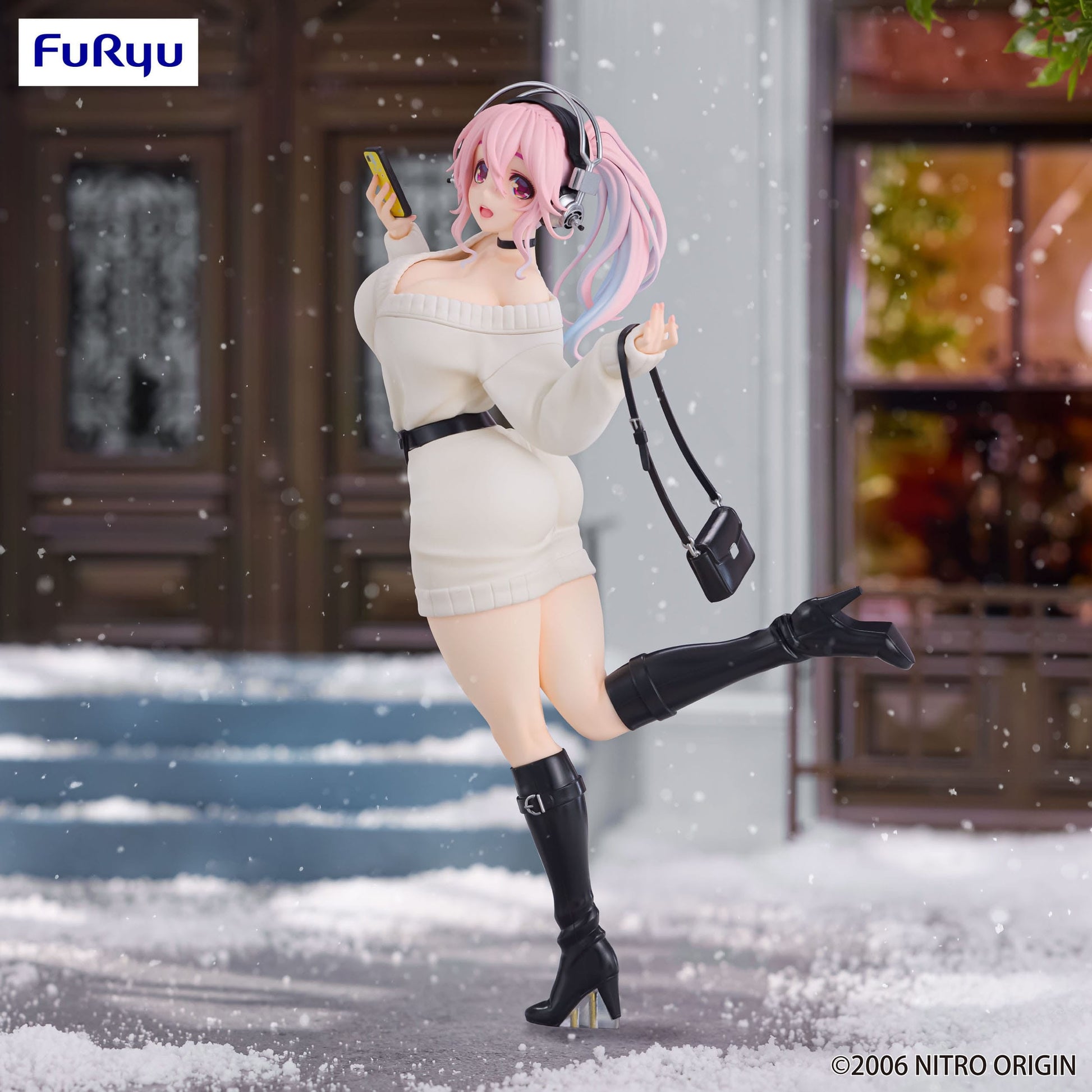 FIGURINE SUPER SONICO - SONICO TRIO-TRY-IT WINTER MEMORY VER. - FURYU Flo'Kaze