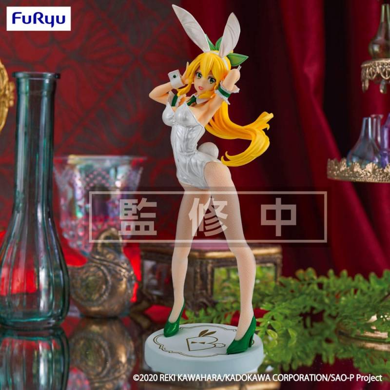 FIGURINE SWORD ART ONLINE - LEAFA BICUTE BUNNIES WHITE PEARL COLOR - FURYU Flo'Kaze