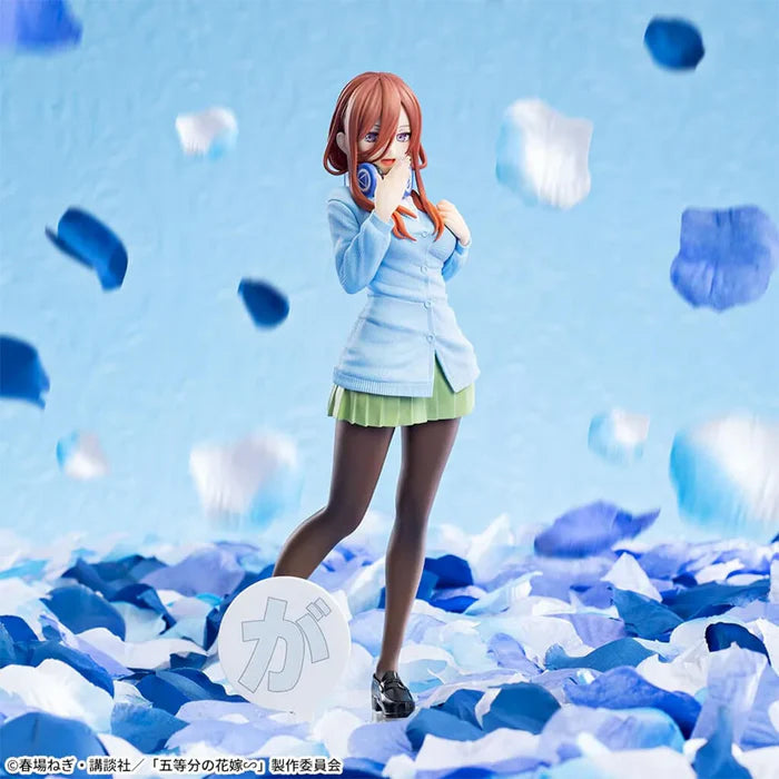 FIGURINE THE QUINTESSENTIAL QUINTUPLETS - NAKANO MIKU LUMINASTA - SEGA Flo'Kaze