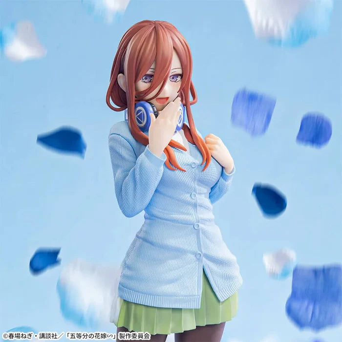FIGURINE THE QUINTESSENTIAL QUINTUPLETS - NAKANO MIKU LUMINASTA - SEGA Flo'Kaze