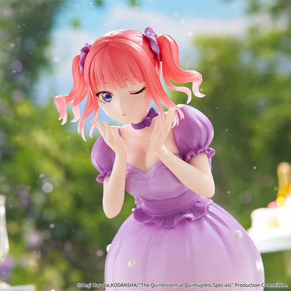 FIGURINE THE QUINTESSENTIAL QUINTUPLETS - NAKANO NINO TRIO-TRY-IT PASTEL DRESS VER. - FURYU Flo'Kaze