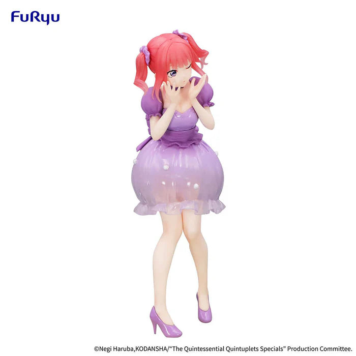 FIGURINE THE QUINTESSENTIAL QUINTUPLETS - NAKANO NINO TRIO-TRY-IT PASTEL DRESS VER. - FURYU Flo'Kaze