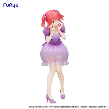 FIGURINE THE QUINTESSENTIAL QUINTUPLETS - NAKANO NINO TRIO-TRY-IT PASTEL DRESS VER. - FURYU Flo'Kaze