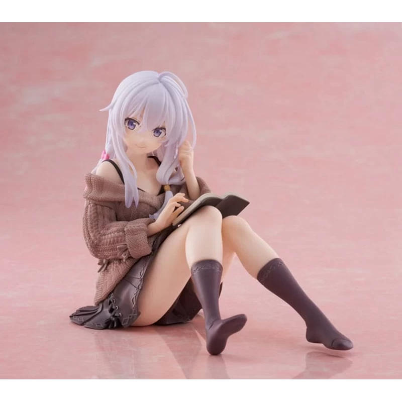 FIGURINE THE WANDERING WITCH - ELAINA DESKTOP CUTE COLLECTION - TAITO Flo'Kaze