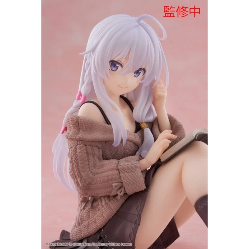 FIGURINE THE WANDERING WITCH - ELAINA DESKTOP CUTE COLLECTION - TAITO Flo'Kaze