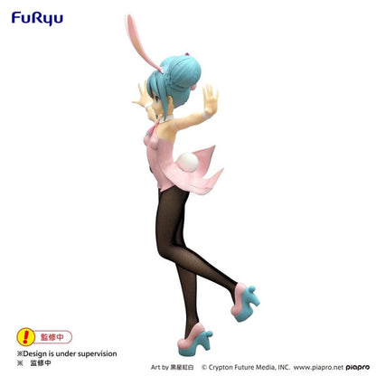 FIGURINE VOCALOID - HATSUNE MIKU BICUTE BUNNIES WINK PEARL PINK VER. - FURYU Flo'Kaze