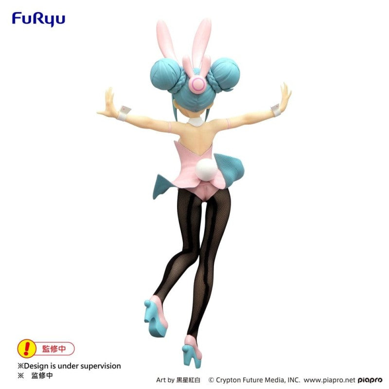 FIGURINE VOCALOID - HATSUNE MIKU BICUTE BUNNIES WINK PEARL PINK VER. - FURYU Flo'Kaze