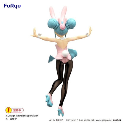 FIGURINE VOCALOID - HATSUNE MIKU BICUTE BUNNIES WINK PEARL PINK VER. - FURYU Flo'Kaze